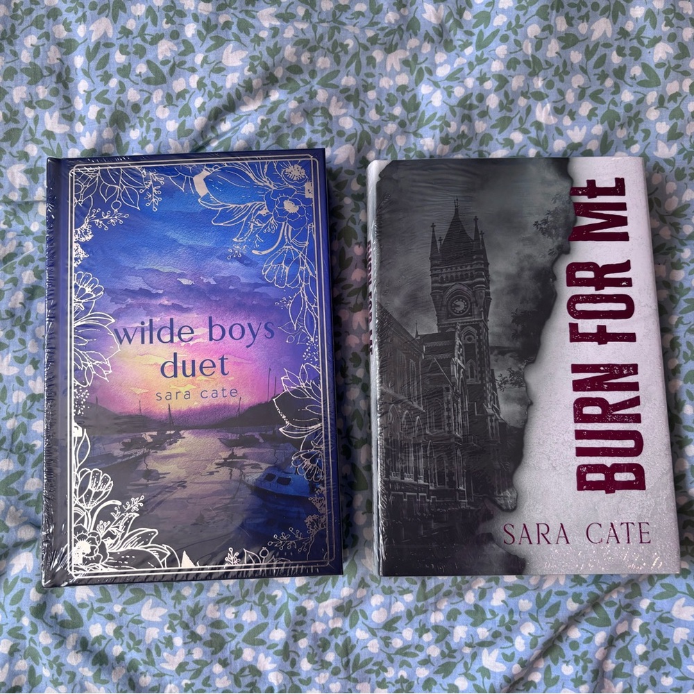 Wilde Boys Duet and Burn For Me by Sara Cate from Belle Book Box
